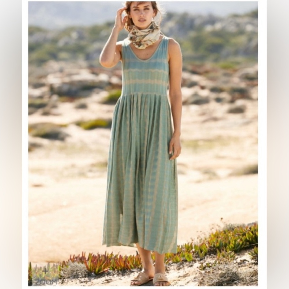 Peruvian Connection Seascape Pima Tank Dress